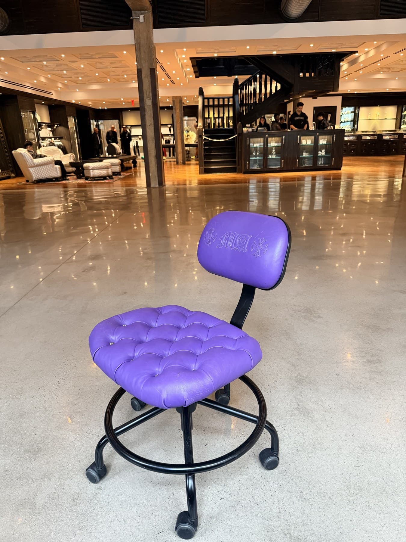 Richard Stark's mother's chair