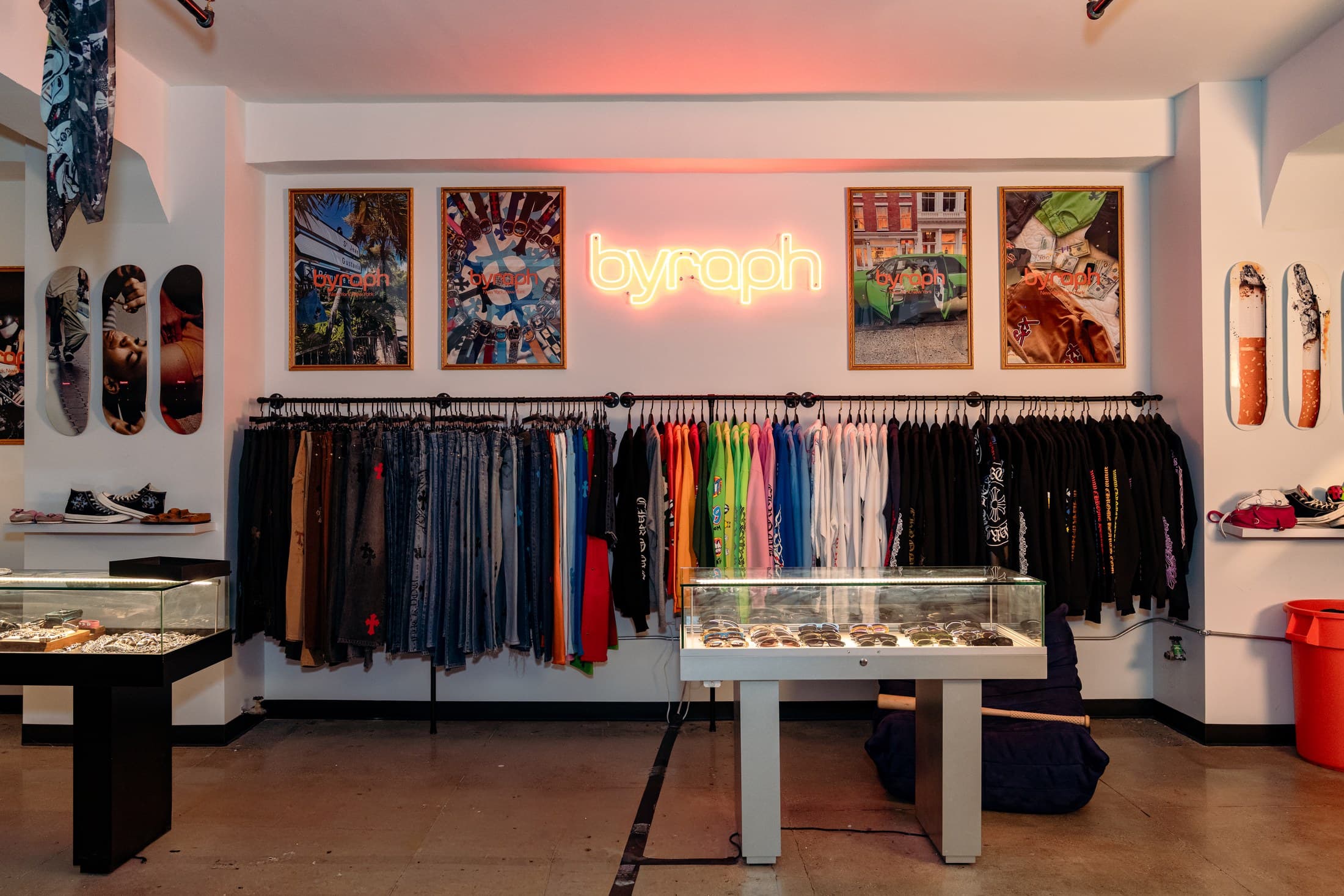The showroom